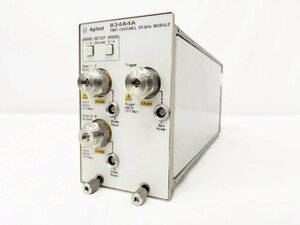 【正常動作品】Agilent 83484A Dual 50 GHz 電気モジュール