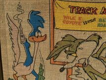 Vintage Warner Bros Looney Tunes Wile E Coyote Vs Road Runner Wall Art/ルーニー テューンズ ヴィンテージ/180118883_画像3