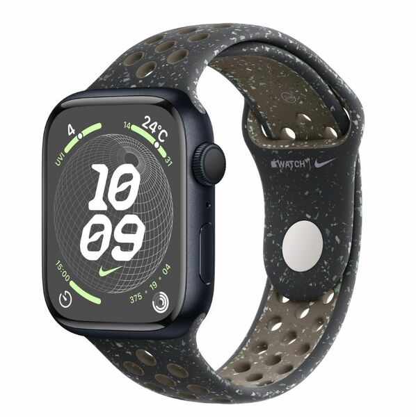 【新品・未開封】Apple Watch Series 9 (GPSモデル) - 45mmミッドナイトアルミニウムケース