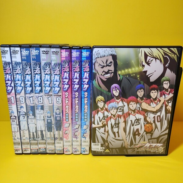 新品ケース交換済み　黒子のバスケ season1～3+総集編+劇場版 DVD 31巻