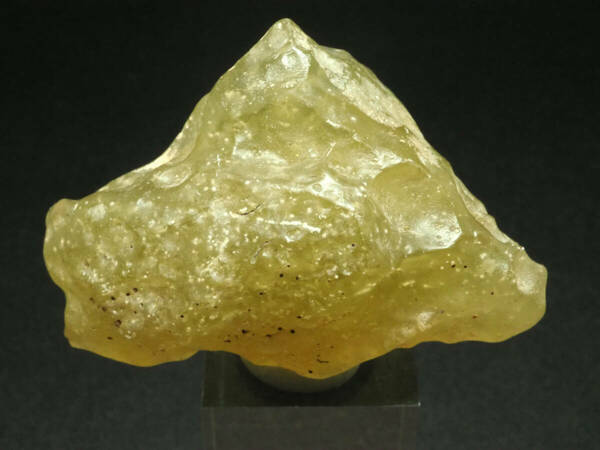 高品質！リビアングラス【74ｇ】リビア砂漠産/Libyan glass/隕石/テクタイト/インパクトグラス/クリストバライト