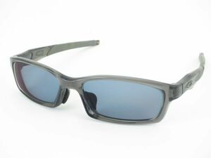 OAKLEY オークリー　CROSSLINK　サングラス　56□17 140　アイウエア　お洒落な　ブラック×グレー