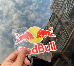 ◆10×6.9cm◆ レッドブル ステッカー RedBull 防水 2枚組