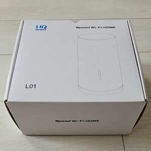 HUAWEI au Speed Wi-Fi HOME L01 ホワイト 元箱あり