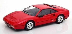 大特価50％OFF!!【KKスケール】 1/18 フェラーリ 328 GTB 1985 red [KKDC180531]★未開封新品！