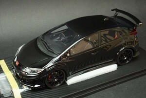 大特価40％OFF!!【ワンモデル・onemodel】 1/18 ホンダ シビック FK2 無限ムゲン Crystal Black Pearl [20D04-05]★未開封新品！