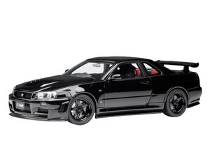 【オートアート】 1/18 ニスモ R34 GT-R Z-tune （ブラックパール） [77463]★未開封新品！