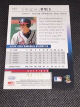 2003 DONRUSS LEAF PRESS PROOF 04/25 CHIPPER JONES チッパー・ジョーンズ 25枚_画像2