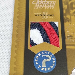 2004 DONRUSS LEAF CENTURY COLLECTION PATCH 08/25 CHIPPER BAT JONES チッパー・ジョーンズ 25枚の画像2