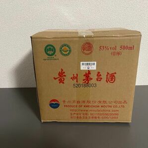 希少　貴州茅台酒 天女ラベル 2022 1ケース 6本 中国酒 500ml 53% 箱付き 完品