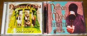 Nathan Mahl　CD 2枚セット　ネイサン・マール the clever use of SHADOWS HERETIK VolumeⅡ The Trial ネイサンマール カナダ プログレ