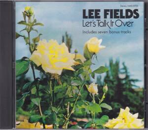 Rare Groove/ファンク/ソウル■LEE FIELDS / Let's Talk It Over +7 (1979) 廃盤 AtoZディスクガイド掲載作!! J.B.好き問答無用のマスト盤