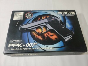 未使用 保管品 PPK-007 ワルサー XDY サイレンサー取付可 ガスブローバック X.D.Y. 007 ジェームズボンド