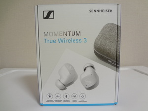 未使用 SENNHEISER ゼンハイザー MTW3 モメンタム トゥルー ワイヤレス MOMENTUM True Wireless 3 イヤホン ホワイト 開封済