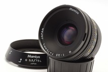 Mamiya マミヤ G 75mm F3.5 L MF レンズ Mamiya6用 フード付き_画像2