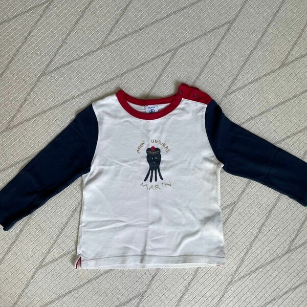 プチバトー 長袖　ロンT ベビー　petitbateau 