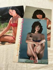 ★ 石川ひとみ 水着 切り抜き ★検索 ビキニ お宝 雑誌 昭和 アイドル タレント レトロ コレクション