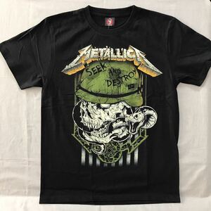 バンドTシャツ 　メタリカ（METALLICA） w1新品 L