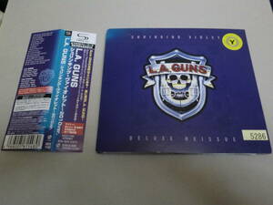 レンタル落ちCD L.A. GUNS Shrinking Violet ~2010ver. Deluxe Reissue 国内盤