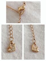 SWAROVSKI スワロフスキー LOVE ネックレス パール 【b412133】_画像7