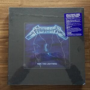 [新品・未開封]メタリカ/RIDE THE LIGHTNING [4LP+6CD+DVD+BOOK] ボックスセット(輸入盤)