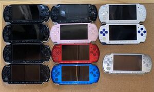 【ジャンク】SONY PSP 11台　3000番10台　2000番1台