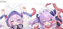 正規品新品 萌恋 アズールレーン フラッシャー 抱き枕カバー 超裏触版_画像2