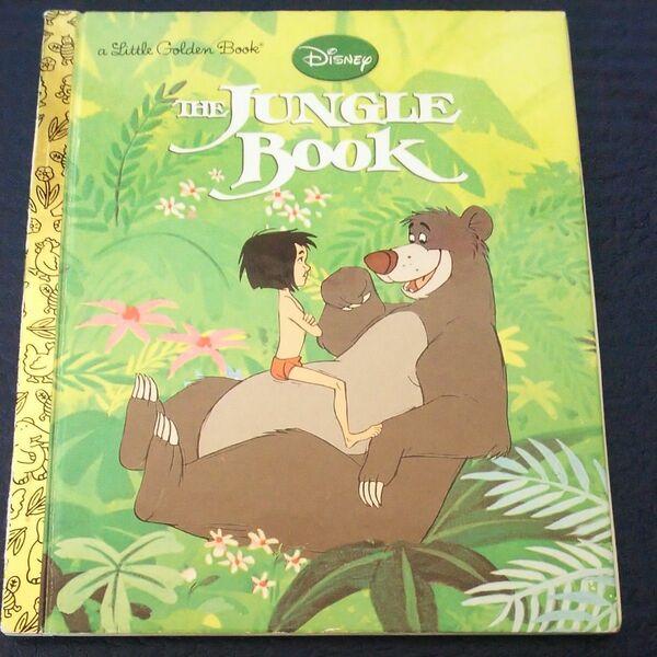 A little golden book 英語 絵本Walt Disney The jungle bookジャングルブック