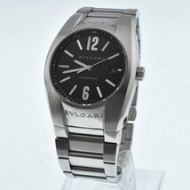 ブルガリ BVLGARI EG40S エルゴン デイト 自動巻き メンズ 美品 箱・保証書付き O#129356_画像2