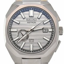 △ セイコー SEIKO SBXD017 アストロン ネクスタ― チタン GPS ソーラー電波 メンズ 美品 箱・保証書付き P#126990_画像1