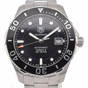 タグホイヤー TAG HEUER WAN2110 アクアレーサー キャリバー5 自動巻き メンズ 美品 L#129346