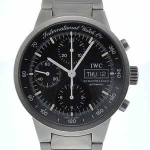 IWC IWC SCHAFFHAUSEN IW370703/3707-003 GST クロノグラフ チタン 自動巻き メンズ 良品 内箱・保証書付き P#129452