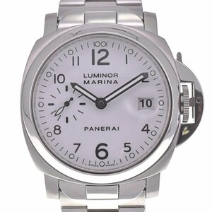  Panerai PANERAI PAM00051 Luminor Marina самозаводящиеся часы мужской прекрасный товар коробка * с гарантией .Q#128912