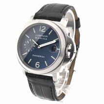 パネライ PANERAI PAM00069 ルミノール マリーナ デイト 自動巻き メンズ 良品 R#129119_画像2