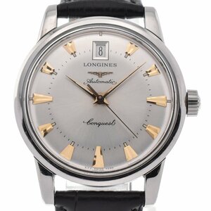 ロンジン LONGINES L1.611.4 コンクエスト ヘリテージ デイト 自動巻き メンズ 良品 R#130188