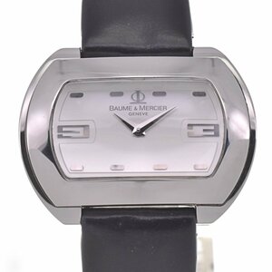  Baum &merusheBaume & Mercier MOA08339 Hampton City quartz lady's box * written guarantee attaching .R#129370