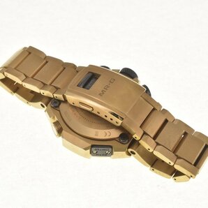 カシオ CASIO MRG-G1000B-1A4JR G-SHOCK MR-G 20周年記念 鎚起 チタン GPS ソーラー電波 メンズ 美品 箱・保証書付き N#129530の画像5