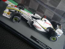 1/43 ブラウン BGP001 2009年 J.バトン BRAWN Jenson Button IXO社製 ダイキャスト・メタル_画像1