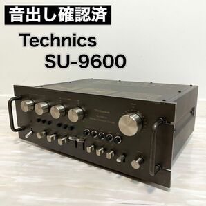 現状品 Technics テクニクス ステレオコントロールアンプ SU-9600 希少 音出し確認済の画像1