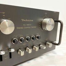 現状品 Technics テクニクス ステレオコントロールアンプ SU-9600 希少 音出し確認済_画像7