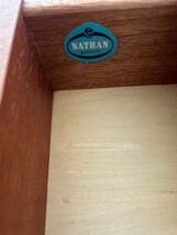 ヴィンテージ イギリス NATHAN社 サイドボード ／検索用→ チーク 北欧 家具 ミッドセンチュリー ウェグナー 木製 アンティーク _画像4