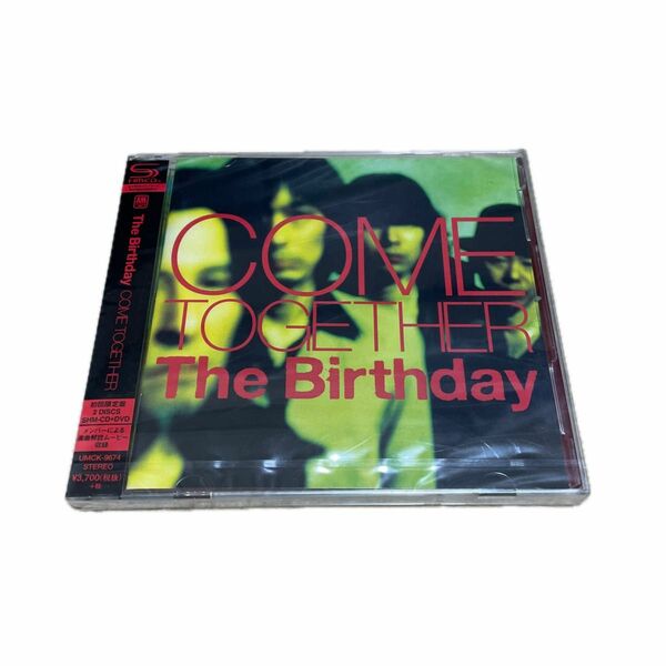 新品未開封 the birthday COME TOGETHER (初回限定盤) (DVD付)