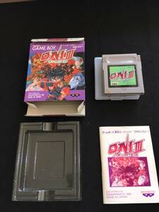 ONI3 黒の破壊神 ゲームボーイ GB gameboy Hakaishin