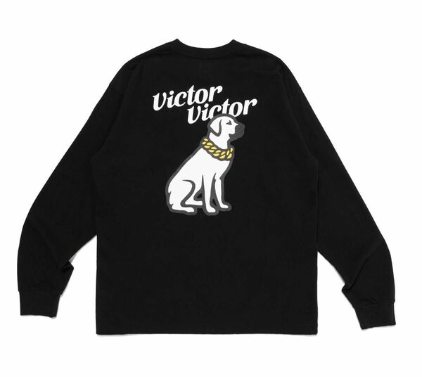 Victor Victor L/S T-SHIRT "Black" Mサイズ