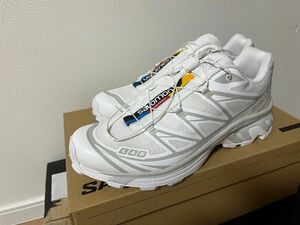 27.0【新品未使用】Salomon XT-6 wht サロモン