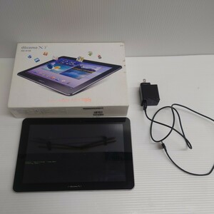 T★1円〜中古品 Samsung GALAXY TAB SC-01D 10.1 LTE 判定○ 初期化済 16GB 箱、充電器付き 