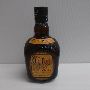 N★1円〜未開栓 Grand Old Parr De Luxe Scotch Whisky グランド オールドパー デラックス スコッチ ウイスキー 古酒