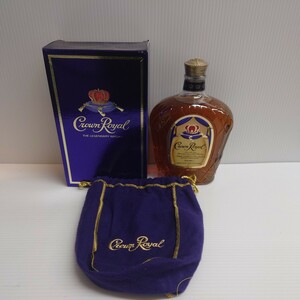 N★1円〜未開栓 CrownRoyal クラウンロイヤル ファインデラックス カナディアン ウイスキー 750ml 40%