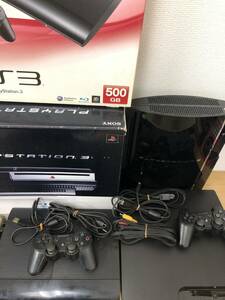 PS3 プレステ3 本体 CECH-A00/3000/4000各1台まとめて3台セット 完全ジャンク品/現状渡し/未クリーニング/プレイステーション3/SONY/ソニー