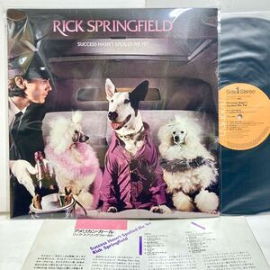 【美品】Success Hasn't Spoiled Me Yet アメリカン・ガール / Rick Springfield リック・スプリングフィールド 【LP アナログ レコード 】